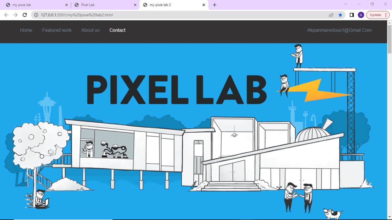 PixelLab Website Replica